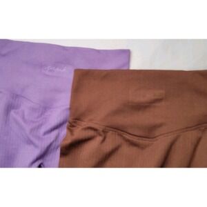 Victoria's Secret Women's PINK Active High Waist Full Length Legging 2 Pair Sz S